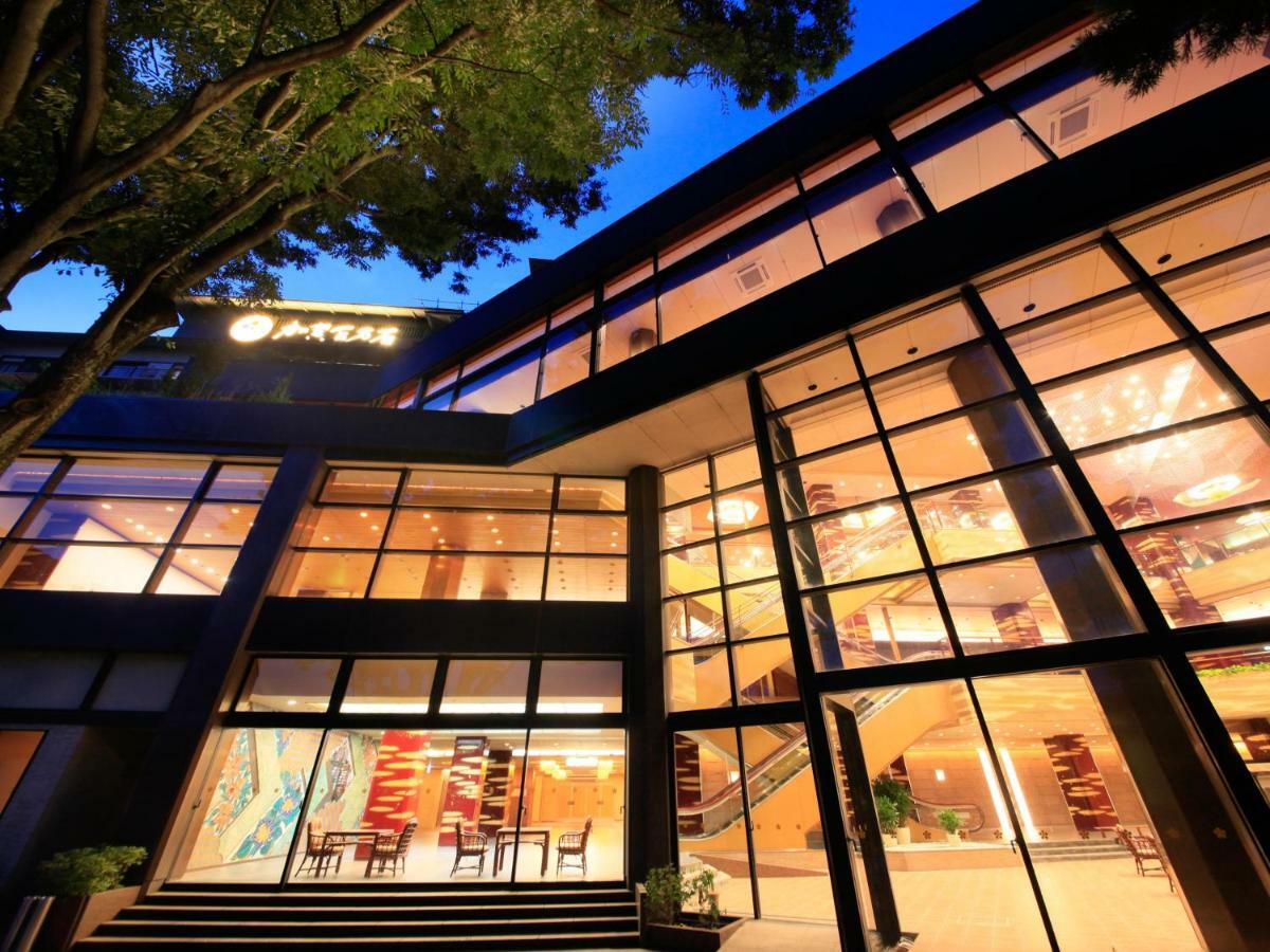 Yamashiro Onsen Miyabi No Yado Kaga Hyakumangoku Hotel Exterior foto
